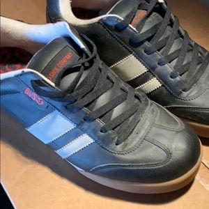 Black Leather Milan DVS shoes